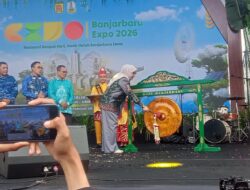 Wali Kota Banjarbaru Resmi Buka Expo dan Job Fair 2026, Salurkan 550 Paket Sembako