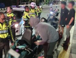 Puluhan Motor Ditindak Polisi Terlibat Aksi Balap Liar