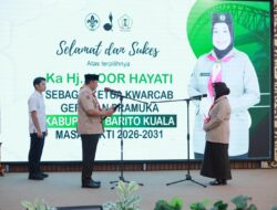 Hj. Noor Hayati Bahrul Ilmi Resmi Terpilih Sebagai Ketua Kwarcab Barito Kuala