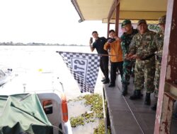 Bupati Batola Lepas Peserta Mudik Gratis Jalur Sungai