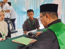 Sidang Isbat Nikah Terpadu di Banjarbaru, Puluhan Pasangan Suami Isteri Resmi Kantongi Buku Nikah