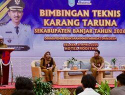 Pemkab Banjar Dorong Peran Aktif Pemuda Karang Taruna Dalam Pembangunan Desa