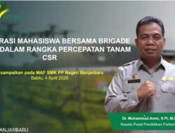 Keren, Mahasiswa dan Siswa SMK Pertanian Turun ke Lapangan, Percepat Tanam di Lahan CSR