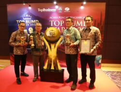 Gubernur Muhidin Raih Penghargaan TOP Pembina BUMD 2026