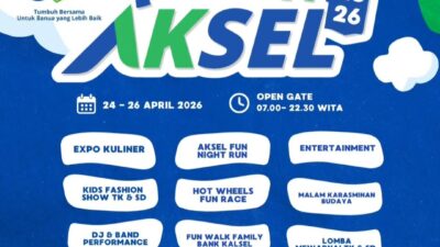 Berlangsung Tiga Hari, Bank Kalsel Gelar Pekan AKSEL 2026