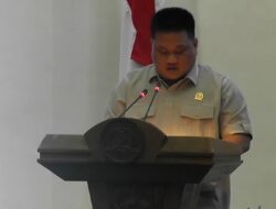 Andi Rustianto Sampaikan Salam Pemuda di Paripurna DPRD Tanah Bumbu