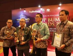 Raih Golden Trophy, Bank Kalsel Perkuat Posisi pada Ajang TOP BUMD Awards 2026