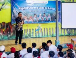 Bank Kalsel Gelar Kepala Cabang Goes To School di SDN Marabahan 1