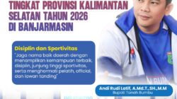 Bukan Sekadar Bertanding, Pemkab Tanbu Bangun Karakter Lewat POPDA Kalsel 2026