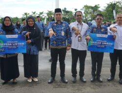 Pemkab Kotabaru Gelar Apel Gabungan dan Penyerahan Hadiah Undian Bank Kalsel