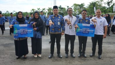 Pemkab Kotabaru Gelar Apel Gabungan dan Penyerahan Hadiah Undian Bank Kalsel