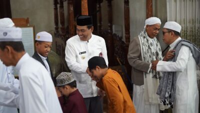 Bupati HSS Salat Idul Adha Bersama Warga Sungai Raya