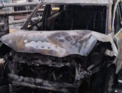 Polresta Banjarmasin Ungkap Kronologi Peristiwa Mobil dan Motor Terbakar di Jembatan Alalak