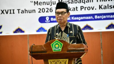 Hadapi MTQ ke-37 Kalsel, Wabup HSS Buka Secara Resmi Pemusatan Latihan Kafilah