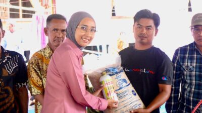 Pokir DPRD Kalsel Hadir untuk Petani, Dewi Raisha Salurkan Bantuan di Kecamatan Amuntai Selatan