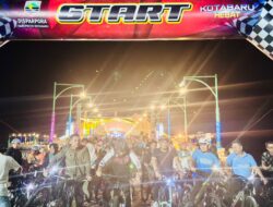 Nikmati Suasana Malam, Pemkab Kotabaru Gelar Fun Bike Night