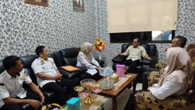BPBD Balangan Terima Kunjungan BPBD HSU, Penyusunan Dokumen Jitupasna