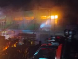 Sejumlah Rumah dan Bangunan Sekolah di Kawasan S Parman Banjarmasin Terbakar