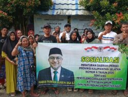 Jalan Rusak Puluhan Tahun di Desa Kuin Kecil, Habib Farhan Siap Perjuangkan Perbaikan