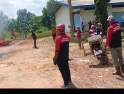 Gandeng PTPN IV, Distan Kabupaten Banjar Gelar Bimtek dan Simulasi Tangkal Kebakaran Lahan Perkebunan