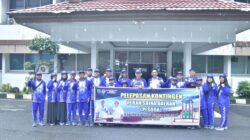Lepas Kontingen, Wabup HSS Harap Pertahankan Prestasi Juara Pesoda Kalsel