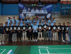 Meriahkan Hari Jadi ke-76 Kabupaten Kotabaru, Saijaan Liga Bulutangkis 2026 Resmi Dibuka