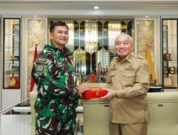 Gubernur Kalsel Terima Kunjungan Silaturahmi Panglima Komando Gabungan Wilayah Pertahanan I