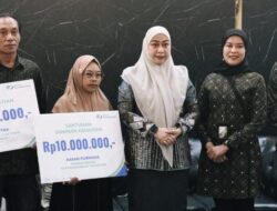Wali Kota Lisa Halaby Serahkan Santunan BPJS Ketenagakerjaan Untuk Ahli Waris Ketua RT dan Pekerja Rentan