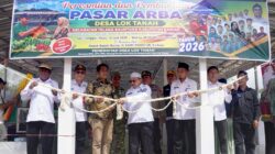 Wajah Baru Telaga Bauntung; Jembatan Rakit Berganti Beton, Pasar Arba Siap Geliatkan Ekonomi