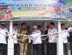 Wajah Baru Telaga Bauntung; Jembatan Rakit Berganti Beton, Pasar Arba Siap Geliatkan Ekonomi