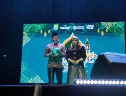 Bupati Sampaikan Program Pendidikan dan Dampak UMKM, Saat Penutupan Balangan Islamic Festival