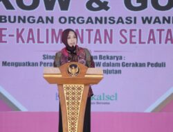 Ellyana Trisya Hasnuryadi Pimpin Rapat Koordinasi BKOW dan GOW se-Kalsel