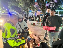 Razia di Titik Rawan Balap Liar, 26 Motor Pelanggar Diangkut Polisi