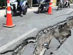 Jalan Veteran Sungai Lulut Ambles; Akses Vital Banjarmasin Timur Terancam Lumpuh, Dinas PUPR Siapkan Penanganan Darurat