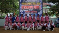 Sebanyak 16 Tim Pelajar Putri Ikuti Turnamen Bola Voli PERWOSI Cup I Tahun 2026