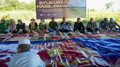 Panen Raya di Kelurahan Bangkal; Wujud Nyata Banjarbaru Perkuat Ketahanan Pangan