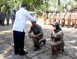 Pembaretan 30 Anggota Baru Satpol PP Kabupaten Banjar
