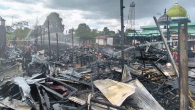 Respons Cepat, Pemkab Banjar Sigap Tangani Korban Kebakaran di Desa Pingaran Ilir
