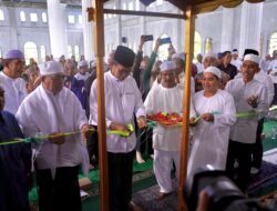 Wabup Balangan Ajak Masyarakat Makmurkan Masjid Raudhatul Jannah