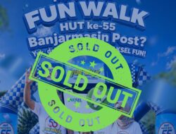 Bank Kalsel Tutup Pendaftaran Fun Walk HUT ke-55 Banjarmasin Post