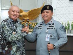 Gubernur Kalsel Terima Kunjungan Kehormatan Kepala Zona Tengah Bakamla RI