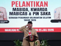 Gubernur Kalsel Komitmen Tingkatkan Berbagai Program Gerakan Pramuka ke Tingkat Nasional