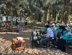 33 Peserta Pelatihan Pupuk Organik Perdalam Praktik Lapangan di PT Menteng Kencana Mas