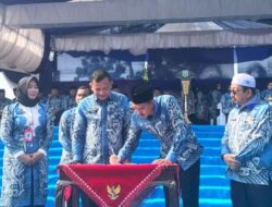 Hanya Tiga Anggota DPRD Banjar Hadir di Upacara Harjad ke-76 Kabupaten Banjar