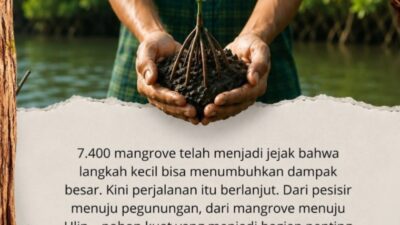 Bank Kalsel Ubah Jarak Lari Menjadi 760 Bibit Ulin, Gerakan Reforestasi Meratus untuk HUT ke-76 Kalsel