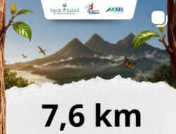 Dari Keringat Jadi Ulin, Lari Warga Kalsel 7.600 Km Ditargetkan Menghijaukan Meratus