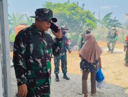 Dandim 1006/Banjar Terjun Langsung Tangani Karhutla di Syamsudin Noor, Warga Dievakuasi