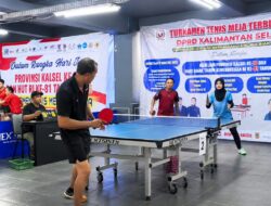 Turnamen Tenis Meja DPRD Kalsel Jadi Panggung Atlet Muda, Peserta dari Kalteng Ikut Ambil Bagian