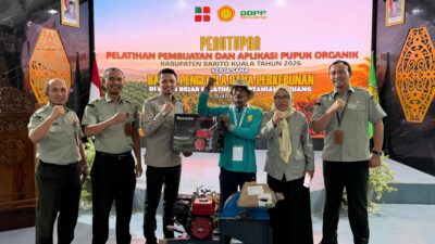 Pelatihan Pembuatan dan Aplikasi Pupuk Organik Resmi Ditutup, 30 Peserta Barito Kuala Siap Terapkan Ilmu di Lapangan