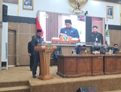 Wabup Balangan Sampaikan Jawaban atas Pandangan Fraksi DPRD